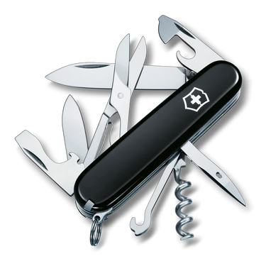Navaja Multiherramienta Victorinox Climber Negra Con 14 Func Negro