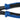 Pinzas de electricista Klein Tools KT215-9 de alta palanca, azul